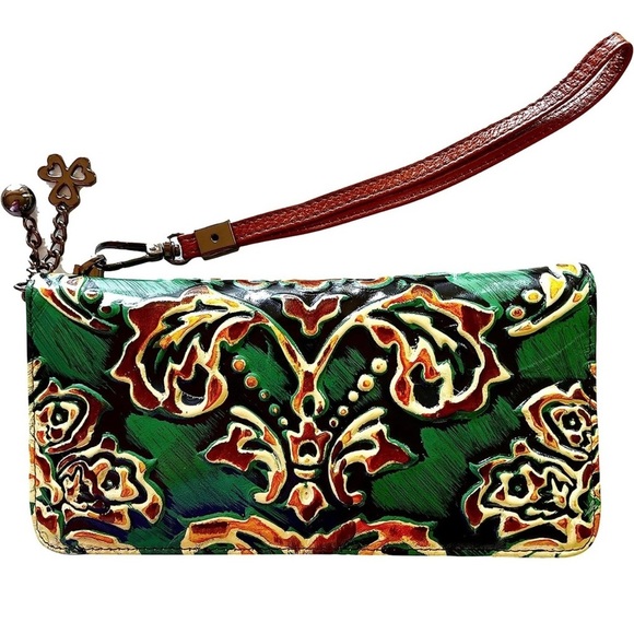 KISIGNS Genuine embossed Leather Wallet for Women New York New In Box - Picture 9 of 9